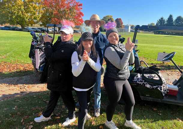 Team golf outing